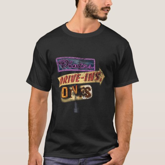 ダイナーズドライブInとダイブ Tシャツ (正面)