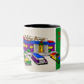 ダイナーツートーンコーヒーマグ ツートーンマグカップ (正面右)