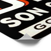 ダイナードの海岸線、スイミングガール、ヴィンテージ旅行 ポスター (角)