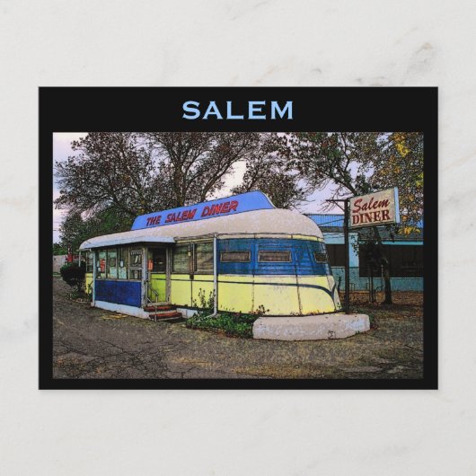 ダイナーポストカード ポストカード (正面)