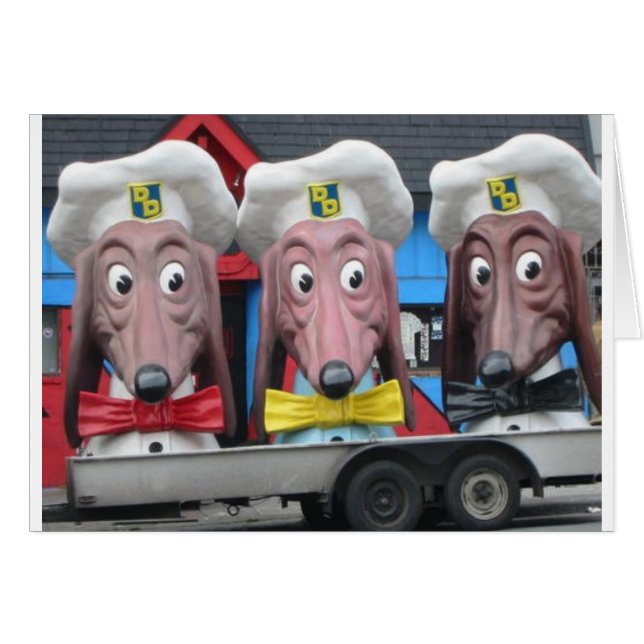 ダイナー犬 (正面横)