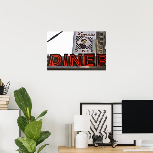 ダイナー ポスター (ホームオフィス)