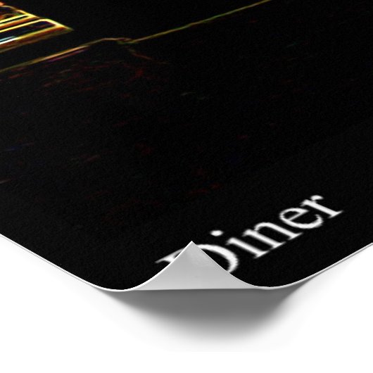 ダイナー ポスター (角)