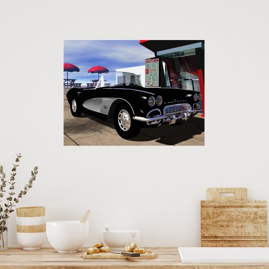 ダイナー ポスター (キッチン)