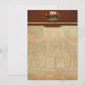 ダイナー – 1940年25セントのプラッタを試す 招待状 (正面/裏面)