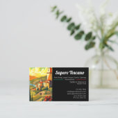 ダイニイタリアンング素晴らしレストランシェフ 名刺 (スタンド正面)