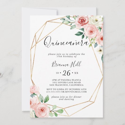 ダイニエレガントティ秋フローラキンセアニラ 招待状 (正面)