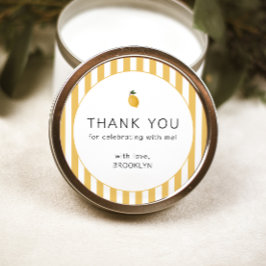 ダイニティレモンパーティー ラウンドシール