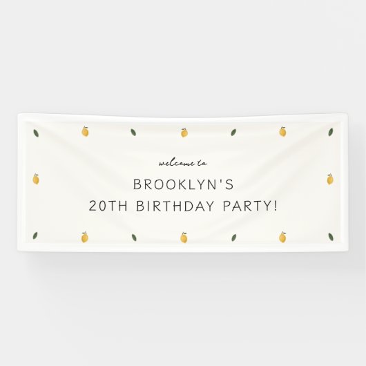 ダイニティレモンパーティー 横断幕 (横)