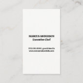 ダイニモダンングロゴ |ブルーレザー 名刺 (裏面)