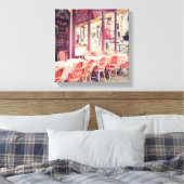 ダイニングインパリアルフレスコ キャンバスプリント (インサイチュ (寝室))