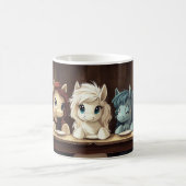 ダイニングコーヒーマグのユニコーン コーヒーマグカップ (中央)