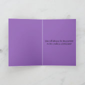 ダイニングスケルトンカップルロマンチック カード (内部)