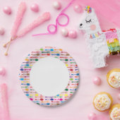 ダイニングテクスチャ ペーパープレート (パーティー)