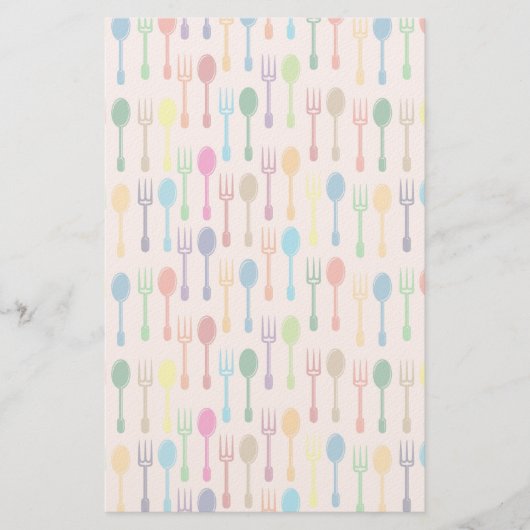 ダイニングテクスチャ 便箋 (正面)