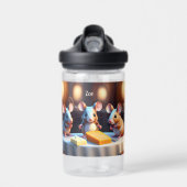 ダイニングテーブルのマウスファミリー ウォーターボトル (正面)