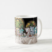 ダイニングテーブルコーヒーマグのユニコーン コーヒーマグカップ (正面右)