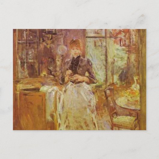 ダイニングルームで ポストカード (正面)