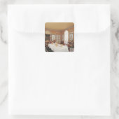 ダイニングルームの表示 スクエアシール (バッグ)