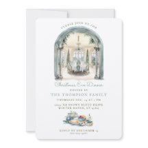 ダイニングルームテーブル |クリスマスイブディナー