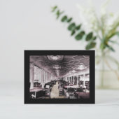 ダイニングルーム通路チタン ポストカード (スタンド正面)