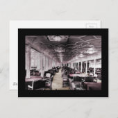 ダイニングルーム通路チタン ポストカード (正面/裏面)