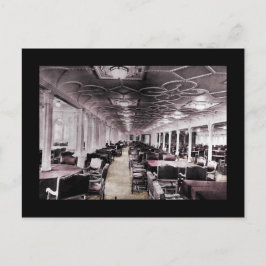 ダイニングルーム通路チタン ポストカード