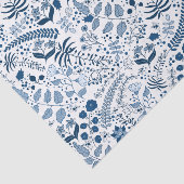 ダイニーブルーフラワーズボホスタイル 薄葉紙 (詳細)