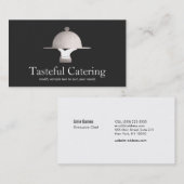 ダイニ素晴らしングレストランとイベントケータリング 名刺 (正面/裏面)