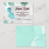 ダイノライト恐竜おむつラッフルエンクロージャカード エンクロージャーカード (正面/裏面)