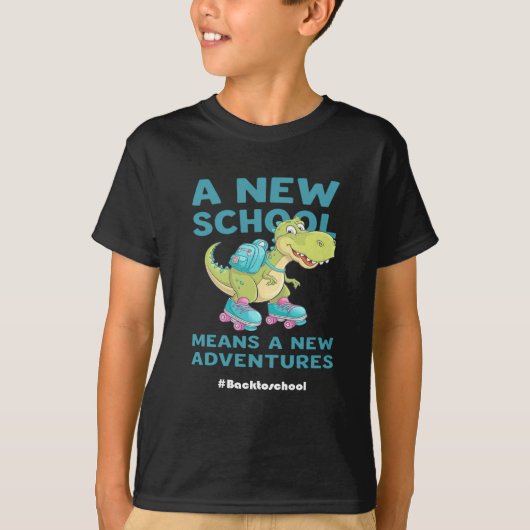 ダイノロール・アドベンチャー Tシャツ (正面)