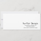 ダイノ遊ス恐竜Tレックスベビーシャワー招待状 招待状 (裏面)