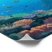 ダイバーが城を発見 ポスター (角)