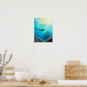 ダイバーが城を見つける ポスター (キッチン)