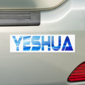 ダイバーのYeshua Effet eau TIF バンパーステッカー (車上)