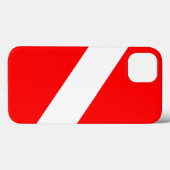 ダイバーは印を付けます Case-Mate iPhoneケース (裏面 (横))