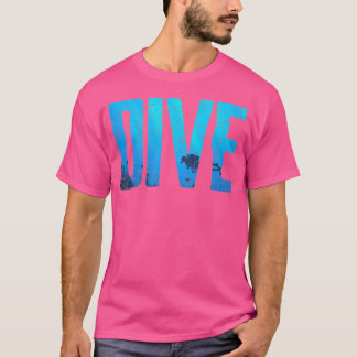 ダイバーアイディアスキューバダイビング Tシャツ
