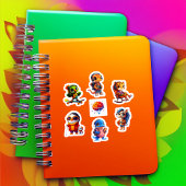 ダイバーギーキャラクターステッカーシート3 シール