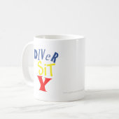 ダイバーシットYマグ コーヒーマグカップ (正面左)