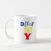 ダイバーシットYマグ コーヒーマグカップ (左)