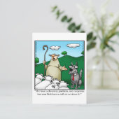 ダイバーシティおもしろいユーモアのはがき ポストカード (スタンド正面)