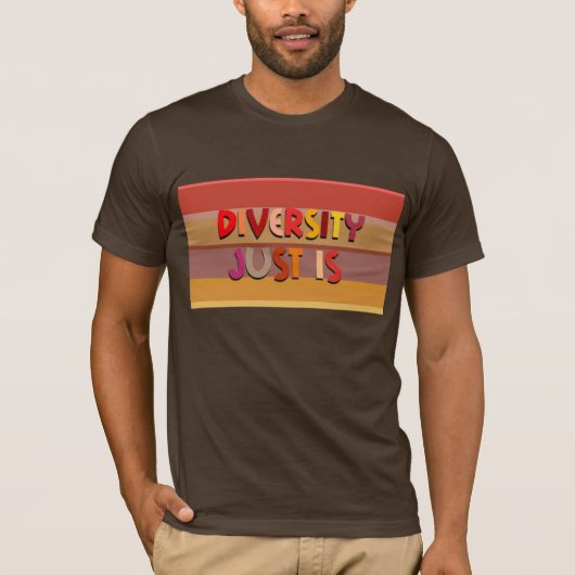 ダイバーシティはバンドTシャツ Tシャツ (正面)