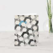 ダイバーシティキルトグリーティパーソナライズされたングカードを採用 シーズンカード (正面)