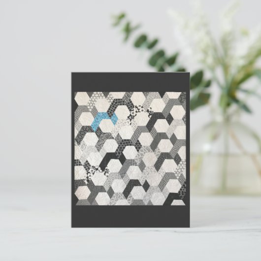 ダイバーシティキルトポストカードを採用 ポストカード (スタンド正面)