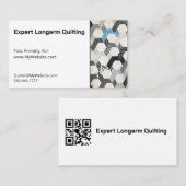 ダイバーシティキルト完全にカスタマイズ可能なビズカード 名刺 (正面/裏面)