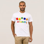 ダイバーシティシェイプTシャツ Tシャツ (正面フル)