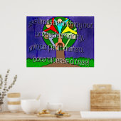 ダイバーシティツリーポスター ポスター (キッチン)