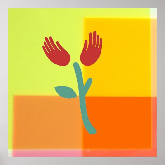 ダイバーシティハンズポスター ポスター (正面)