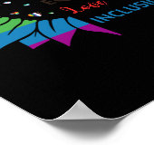 ダイバーシティピースエクイティ愛の包含 – Rainbow Su ポスター (角)