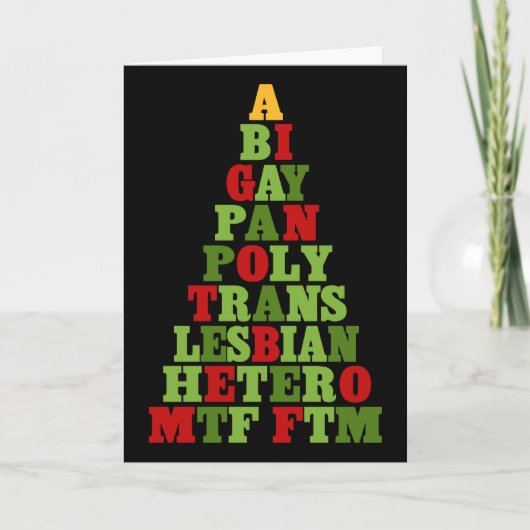 ダイバーシティホリデーツリー シーズンカード (正面)